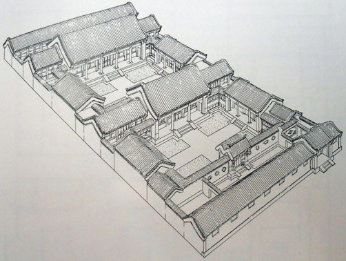 四進(jìn)四合院